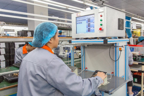 Shenzhen Xindonghui Technology Co., Ltd 공장 생산 라인