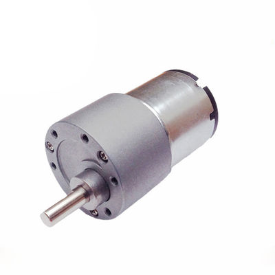 스퍼 기어박스 기어 모터 37mm 12V 24V DC 모터 45 Rpm 낮은 소음 높은 토크