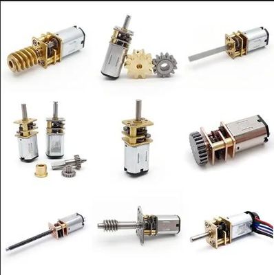 12MM 기어박스 금속 기어 DC 모터 45 Rpm 1.5V 24V 0.7 와트