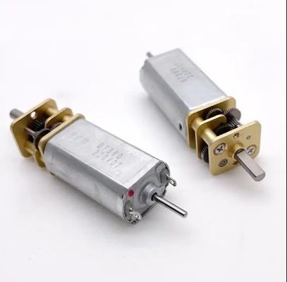 브러쉬 작은 DC 기어 모터 DC 3V 6V 12V 24V 직경 13mm 문 잠금