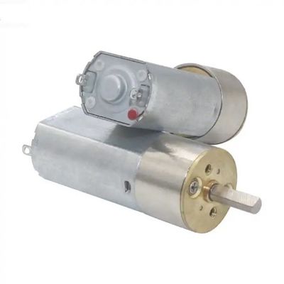 지름 16mm 브러쉬 DC 기어 모터 3V 6V 12V 24V 금속 치아 고속 DC 모터