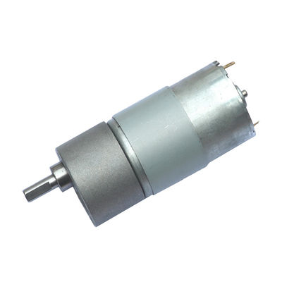 12V 24V 37mm 마이크로 브러쉬 DC 모터 산업용 로봇을 위한 높은 토크 저속