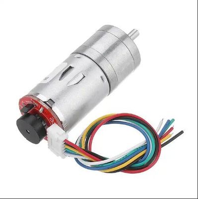 25mm 브러시 DC 기어 모터 구리 마이크로 전기 모터 속도 감소 기어 감소기