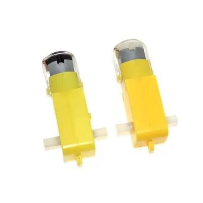 지능형 TT 플라스틱 기어 모터 5V 20mm 지름 DIY 로봇 자동차 바퀴