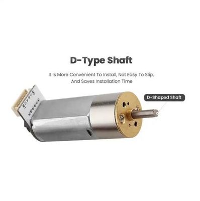 16mm 브러시 DC 기어 모터 24V 타워 휠 센터 출력 기어 DC 수압 모터