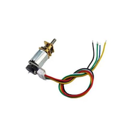 12mm DC 마이크로 기어 모터 펄스 호울 정밀 인코더 소 가속 DC 모터