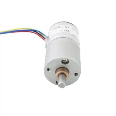 5V DC 마이크로 기어 스테퍼 모터 20mm 2 단계 4 와이어 스테퍼 모터 기어박스