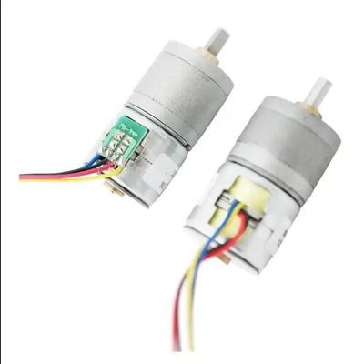 5V DC 마이크로 기어 스테퍼 모터 20mm 2 단계 4 와이어 스테퍼 모터 기어박스