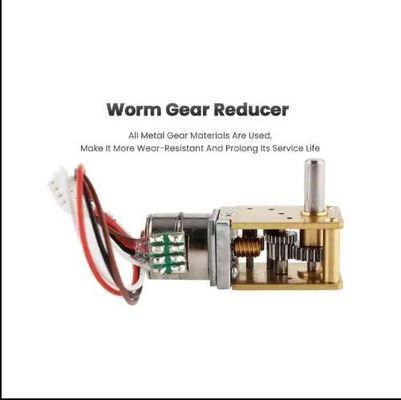 12mm 직각 DC 워크 기어 모터 영구 자석 브러시리스 스테퍼 모터