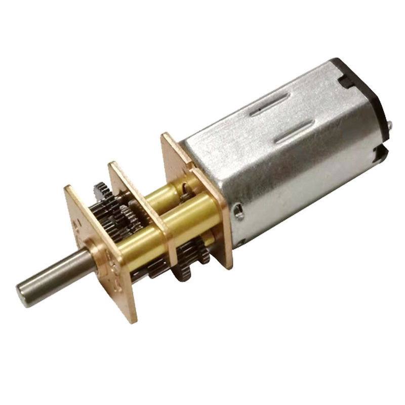 12MM 기어박스 금속 기어 DC 모터 45 Rpm 1.5V 24V 0.7 와트