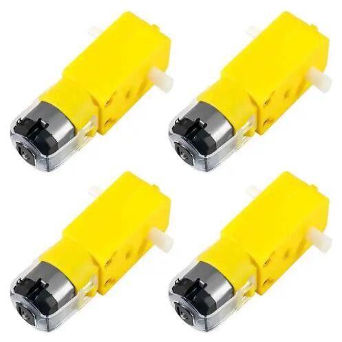 지능형 TT 플라스틱 기어 모터 5V 20mm 지름 DIY 로봇 자동차 바퀴