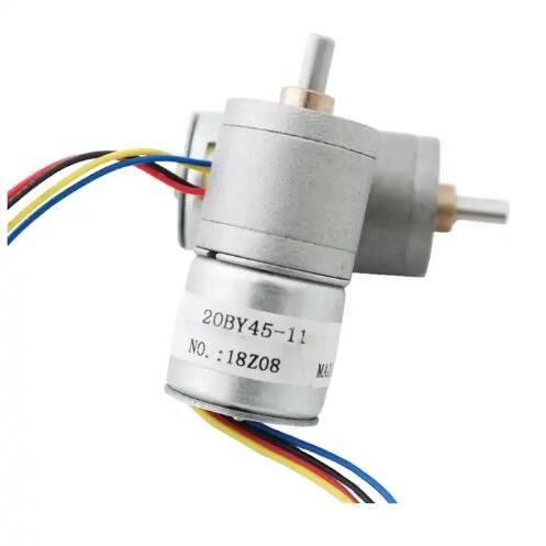 5V DC 마이크로 기어 스테퍼 모터 20mm 2 단계 4 와이어 스테퍼 모터 기어박스